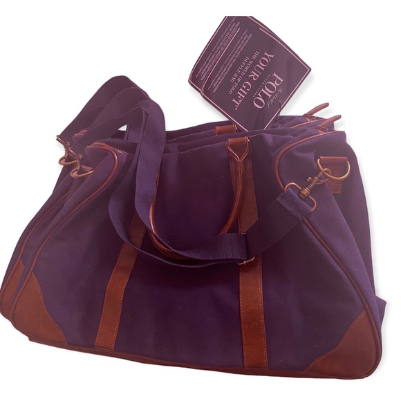 Ralph Lauren tote bag/weekend bag blue brand new with tag - Picture 1 of 6